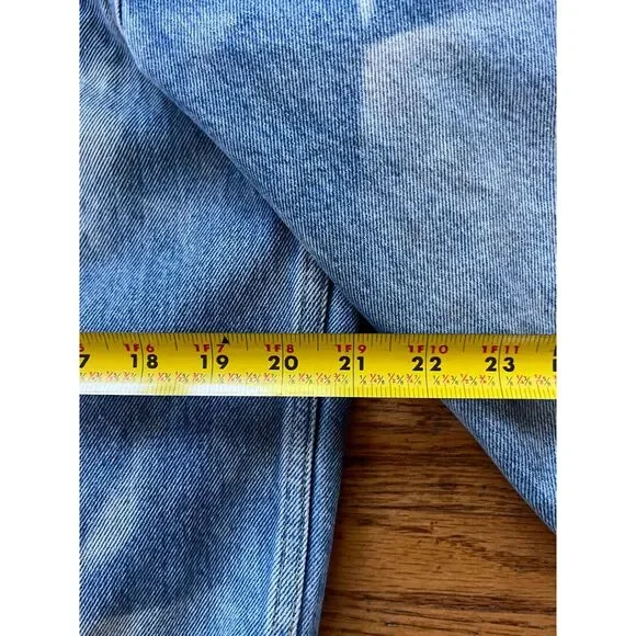 LEVI STRAUSS & CO Levi's Blue White Tie Dye Denim Jacket   Mens Size Large - Picture 10 of 11